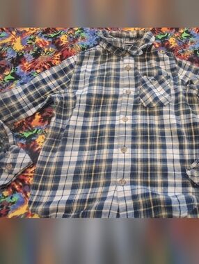 Little Boys Long Sleeve Button Down